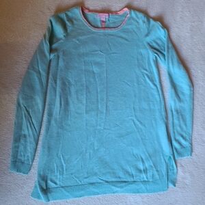 Lilly Pulitzer cashmere sweater blue. XS